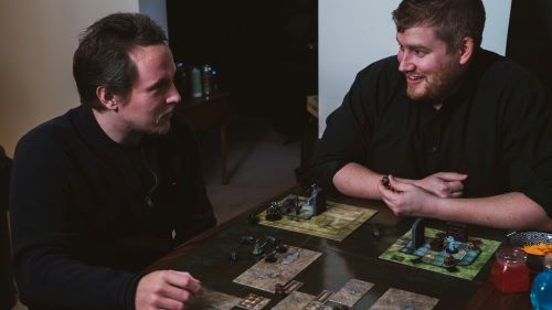 2 people playing D and D